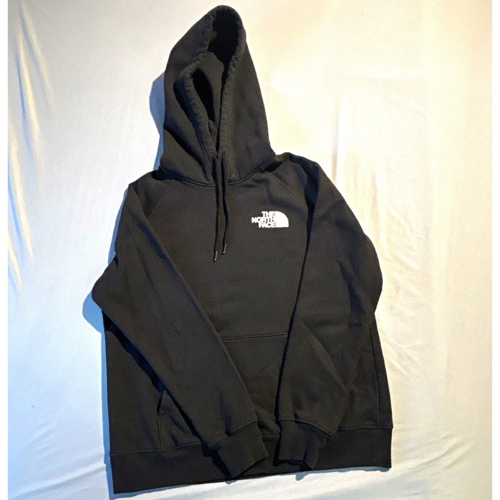 The North Face Walls Are Meant For Climbing Hoodie Black Womens Medium Pullover